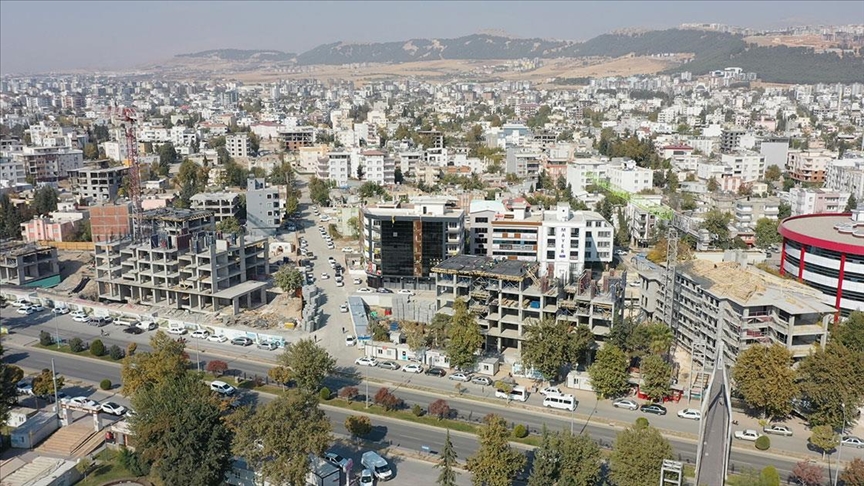 Adıyaman'da deprem konutları hızla yükseliyor