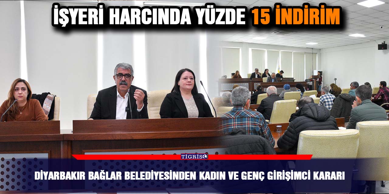 Diyarbakır Bağlar Belediyesinden kadın ve genç girişimci kararı