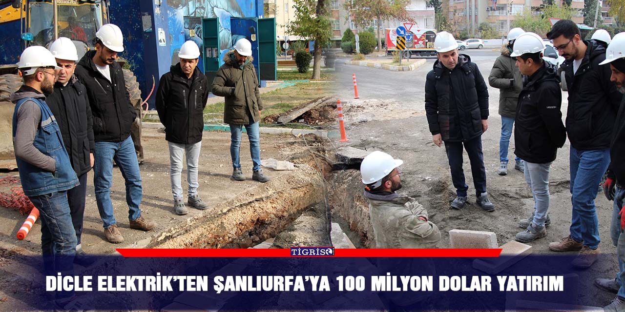 Dicle elektrik’ten Şanlıurfa’ya 100 milyon dolar yatırım