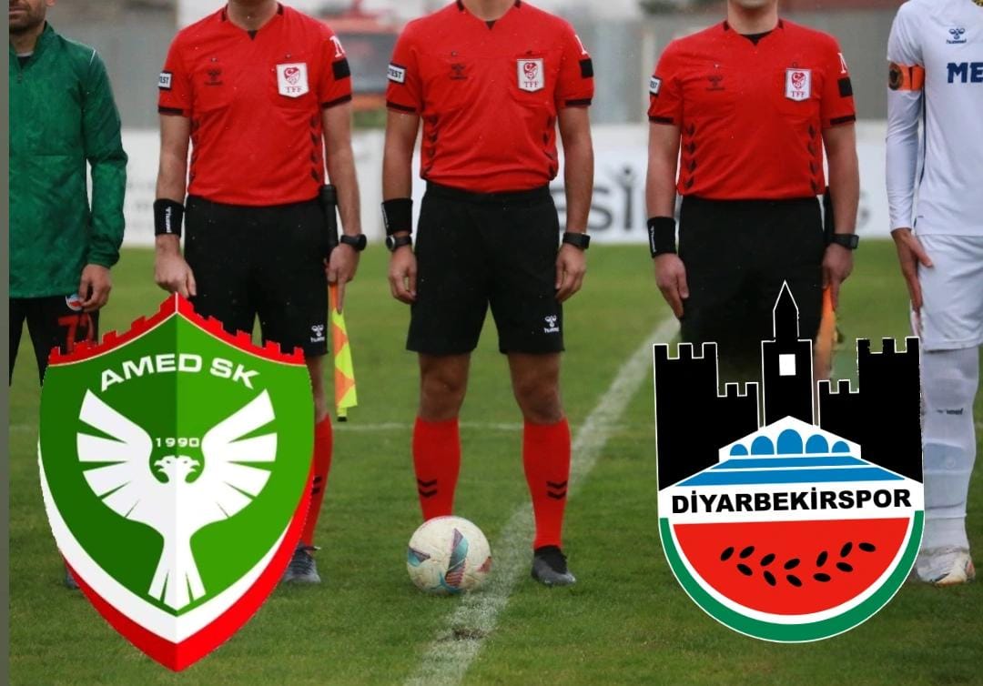 Amedspor ve Diyarbekirspor hakem triosu belirlendi