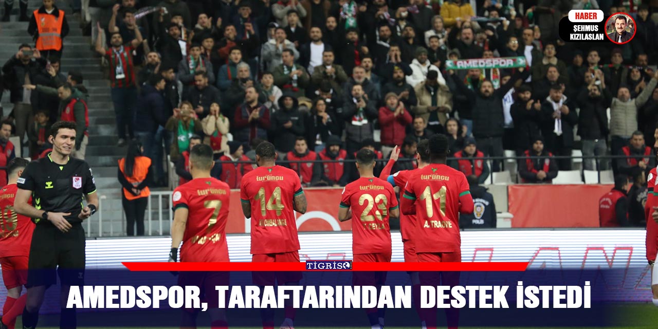 Amedspor, taraftarından destek istedi