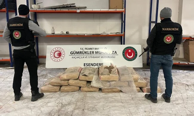 493 kilo uyuşturucu yakalandı