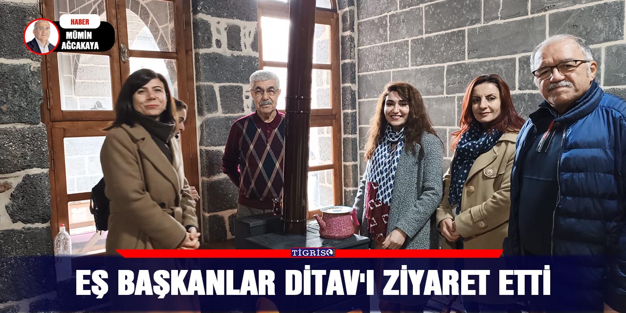 Eş Başkanlar DİTAV'ı Ziyaret Etti