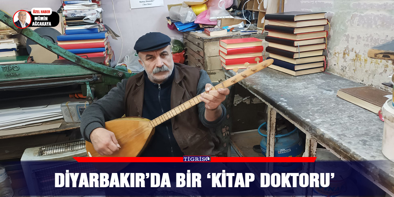 VİDEO - Diyarbakır’da bir ‘kitap doktoru’