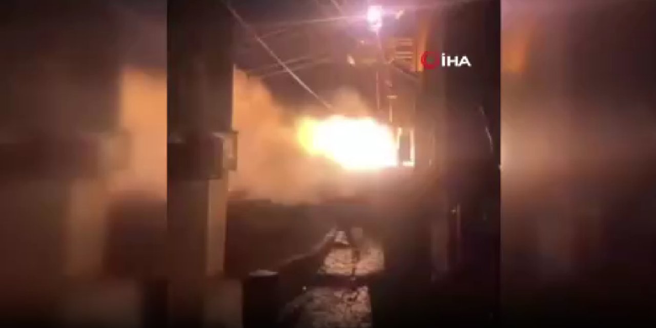 DEDAŞ'a ait trafo bomba gibi patladı