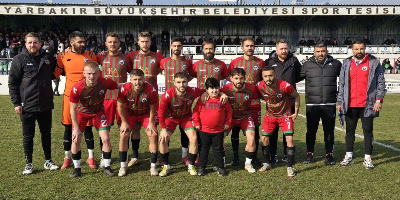 Diyarbakırspor lig devresini galip kapattı