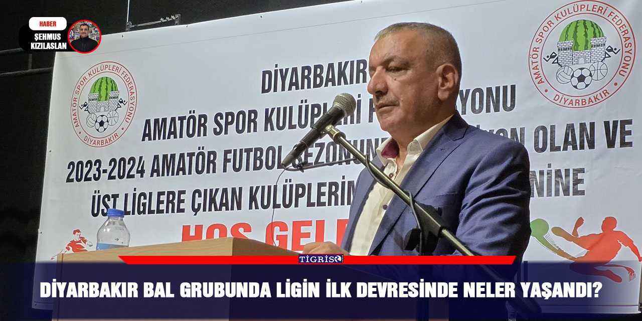 Diyarbakır BAL Grubunda Ligin ilk devresinde neler yaşandı?