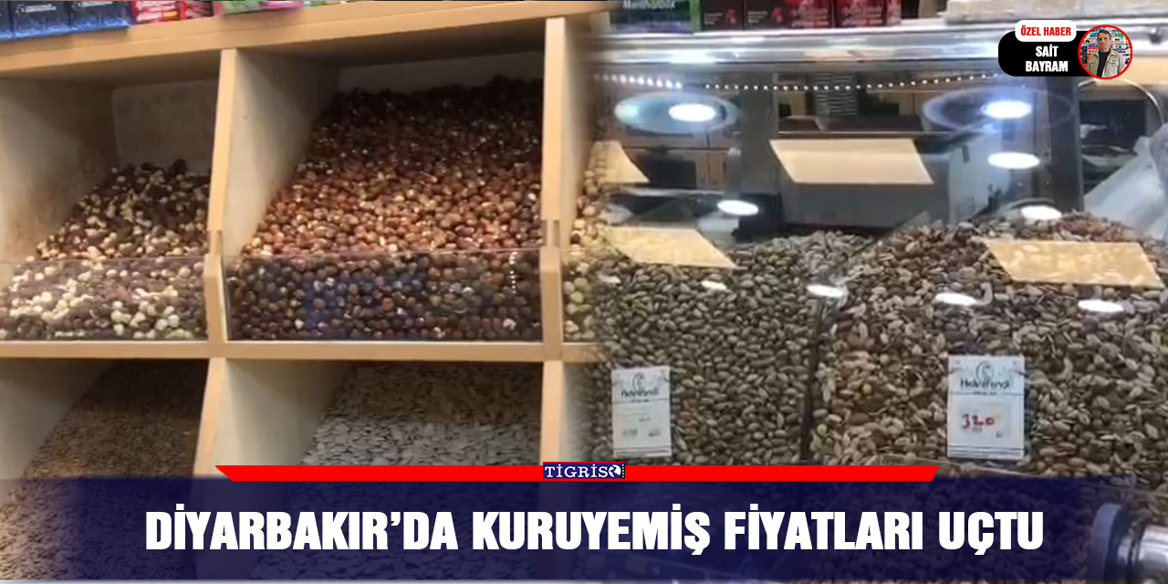 VİDEO - Diyarbakır’da Kuruyemiş fiyatları uçtu