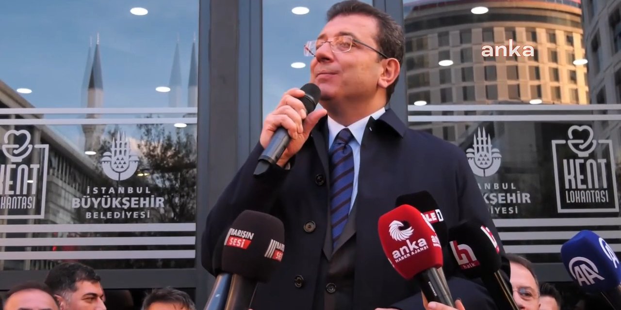 İmamoğlu'ndan Ahmet Türk sorusu: "Neden dediniz?"