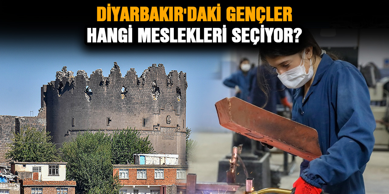 Türkiye'de en çok tercih edilen meslekler belli oldu: Diyarbakır'daki gençler hangi meslekleri seçiyor?