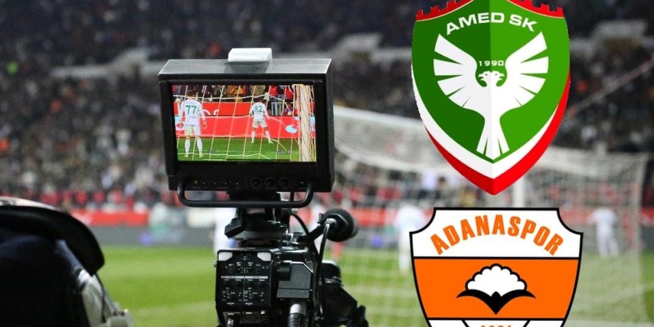 Amedspor Adanaspor maçı ne zaman, saat kaçta, hangi kanalda yayınlanacak?