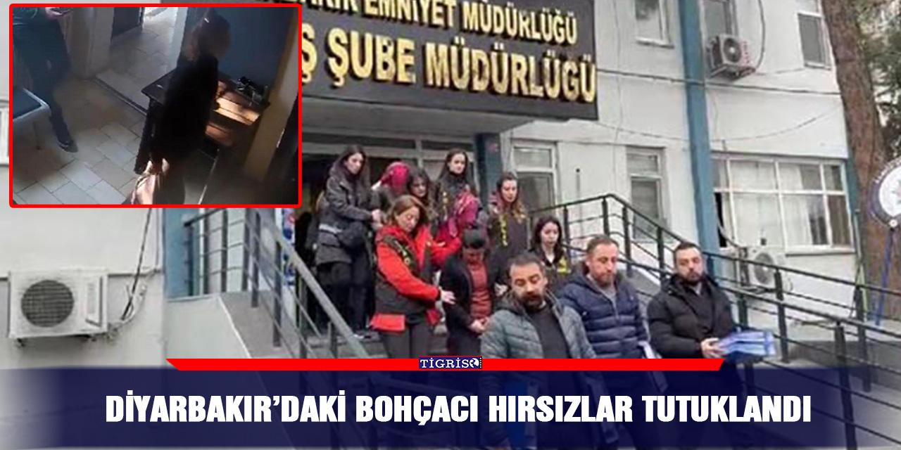 VİDEO - Diyarbakır’daki Bohçacı hırsızlar tutuklandı