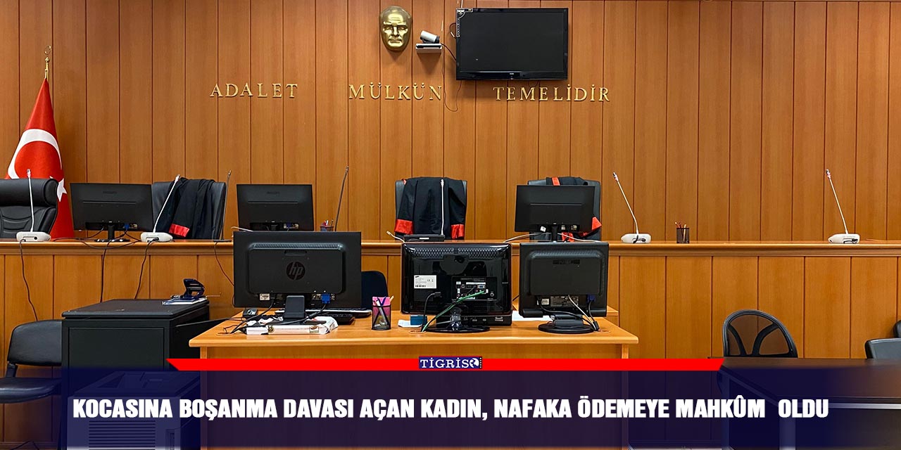 Kocasına boşanma davası açan kadın, nafaka ödemeye mahkûm  oldu