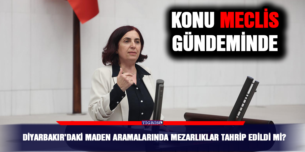 Diyarbakır’daki maden aramalarında mezarlıklar tahrip edildi mi?