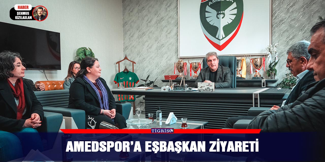 Amedspor’a eşbaşkan ziyareti