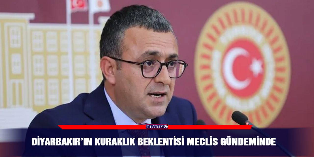 Diyarbakır’ın kuraklık beklentisi Meclis gündeminde