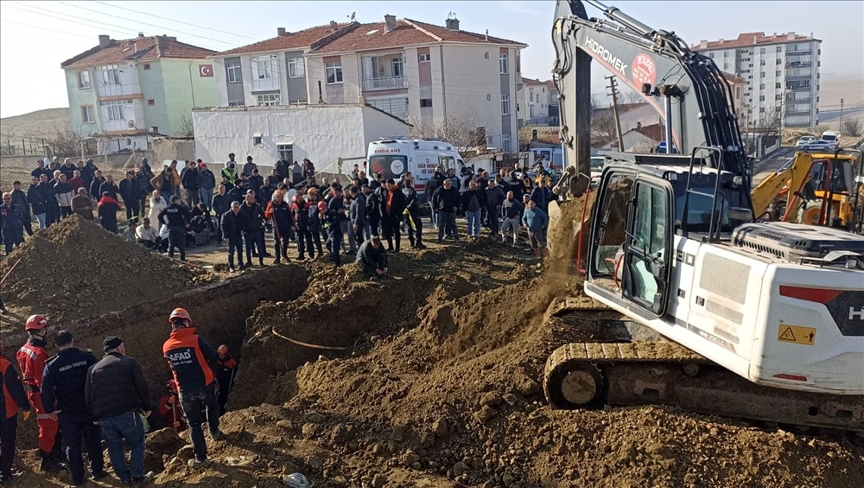 Polatlı'da göçük; 1 ölü, 1 yaralı