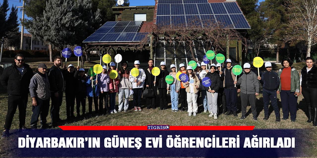 Diyarbakır’ın Güneş Evi öğrencileri ağırladı