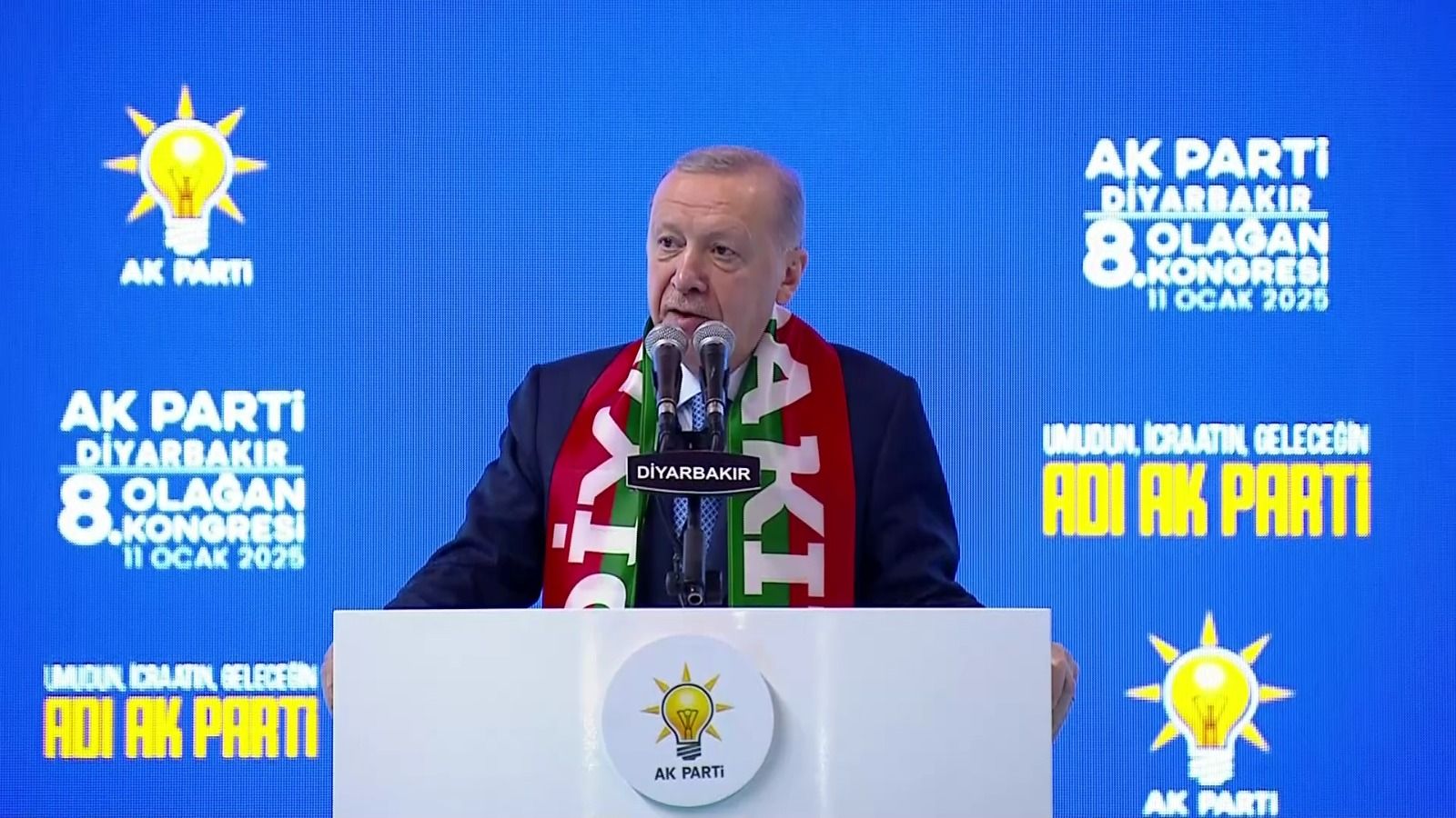 Erdoğan: Diyarbakır'ın kaderi Türkiye'nin kaderidir