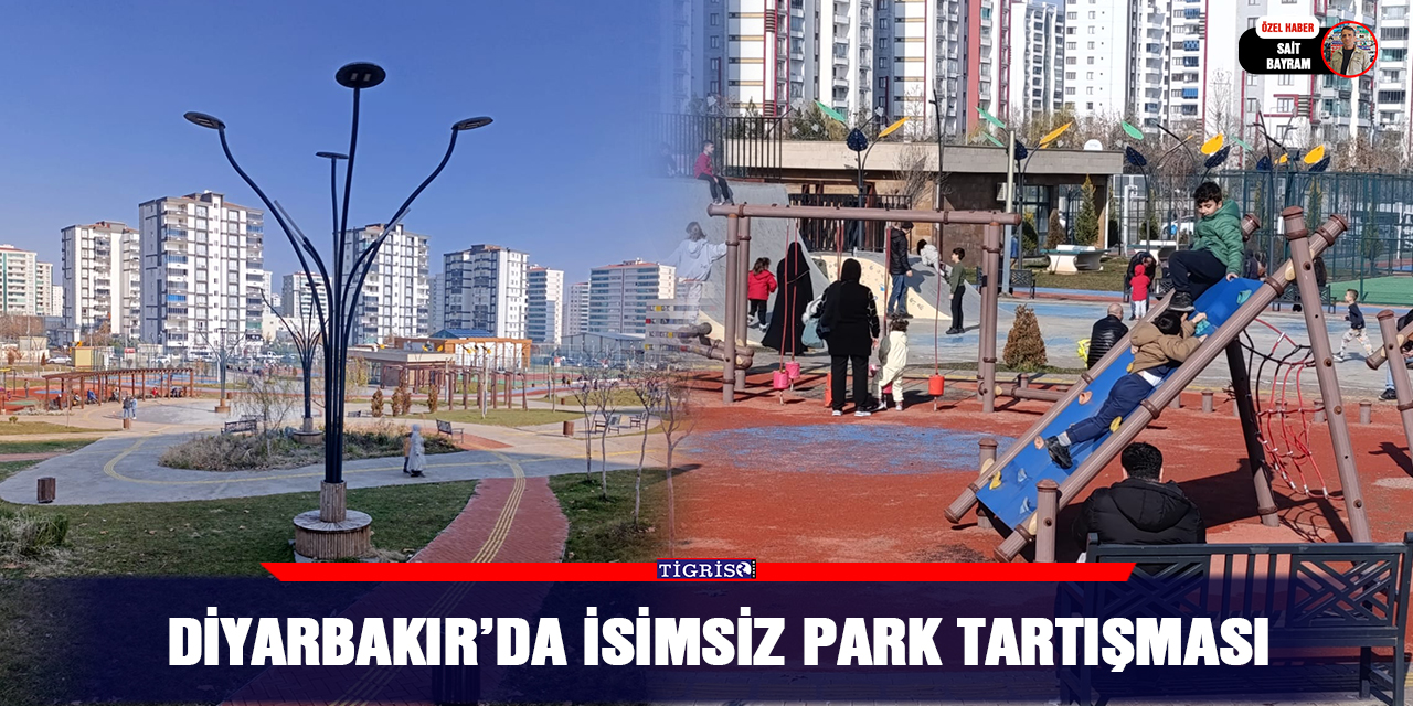 VİDEO - Diyarbakır’da isimsiz Park tartışması