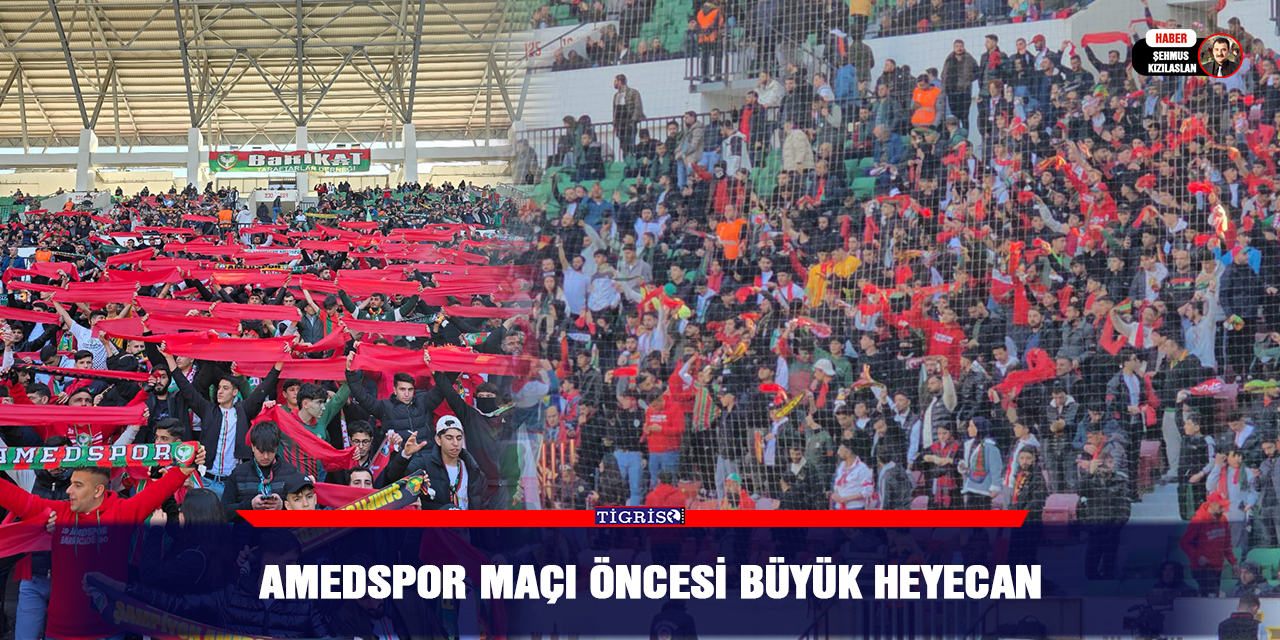 VİDEO - Amedspor maçı öncesi büyük heyecan