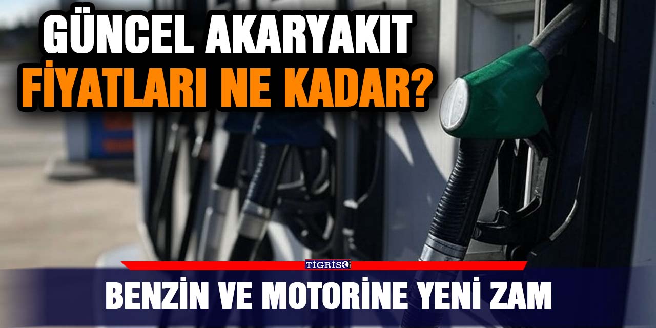 Benzin ve Motorine Yeni Zam