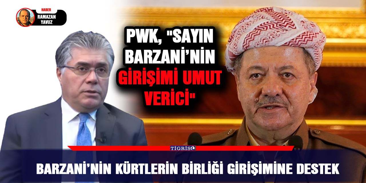 BARZANİ’NİN KÜRTLERİN BİRLİĞİ GİRİŞİMİNE DESTEK