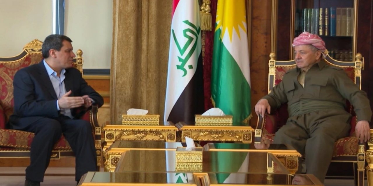 Mesud Barzani ve Mazlum Abdi bir araya geldi