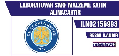 LABORATUVAR SARF MALZEME SATIN ALINACAKTIR