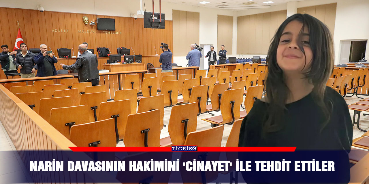 Narin davasının hakimini 'cinayet' ile tehdit ettiler