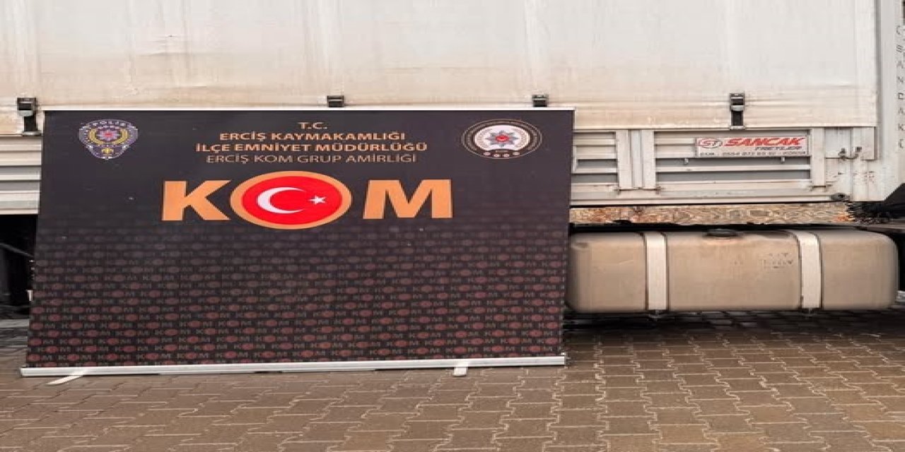 844 litre kaçak akaryakıt ele geçirildi