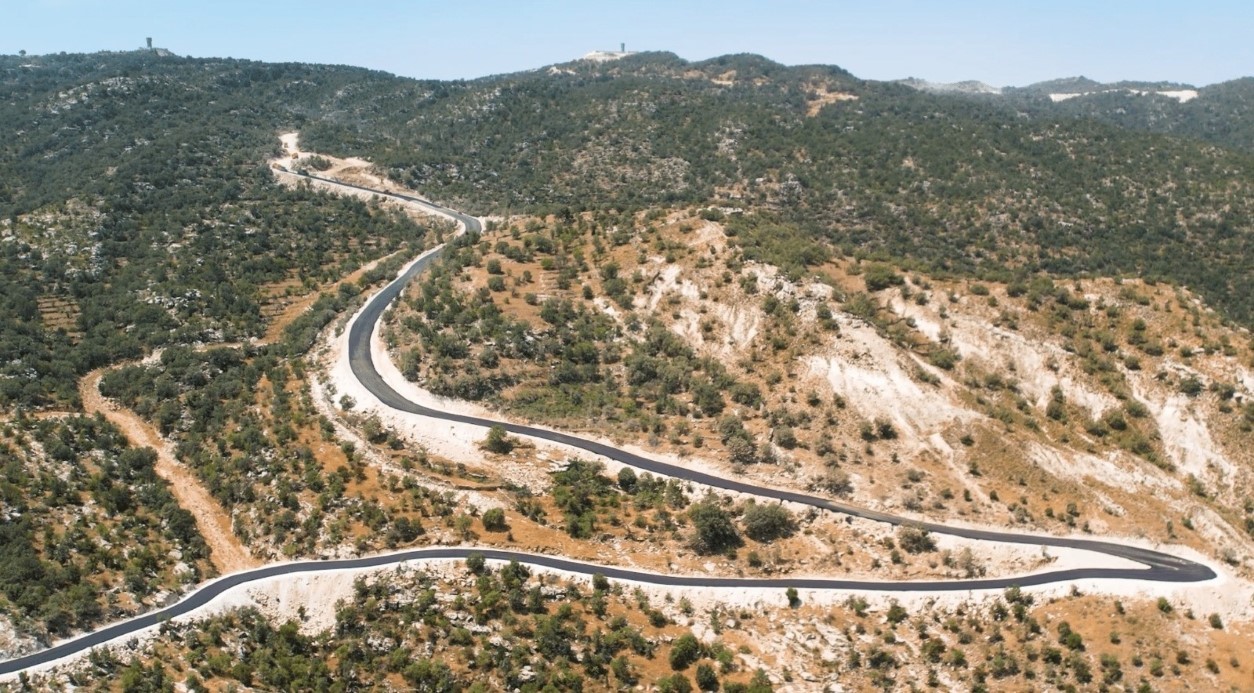 Gabar'da 500 kilometre yol yapıldı