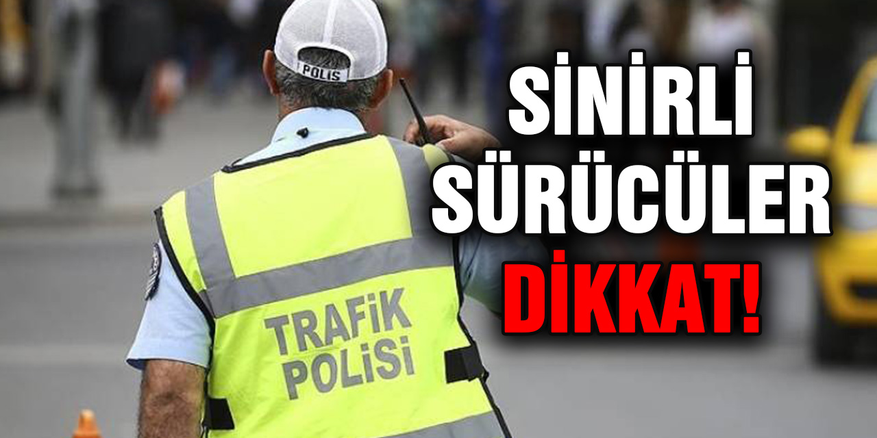 Sinirli sürücüler dikkat: Trafikte aracından inenin ehliyetine el konulacak