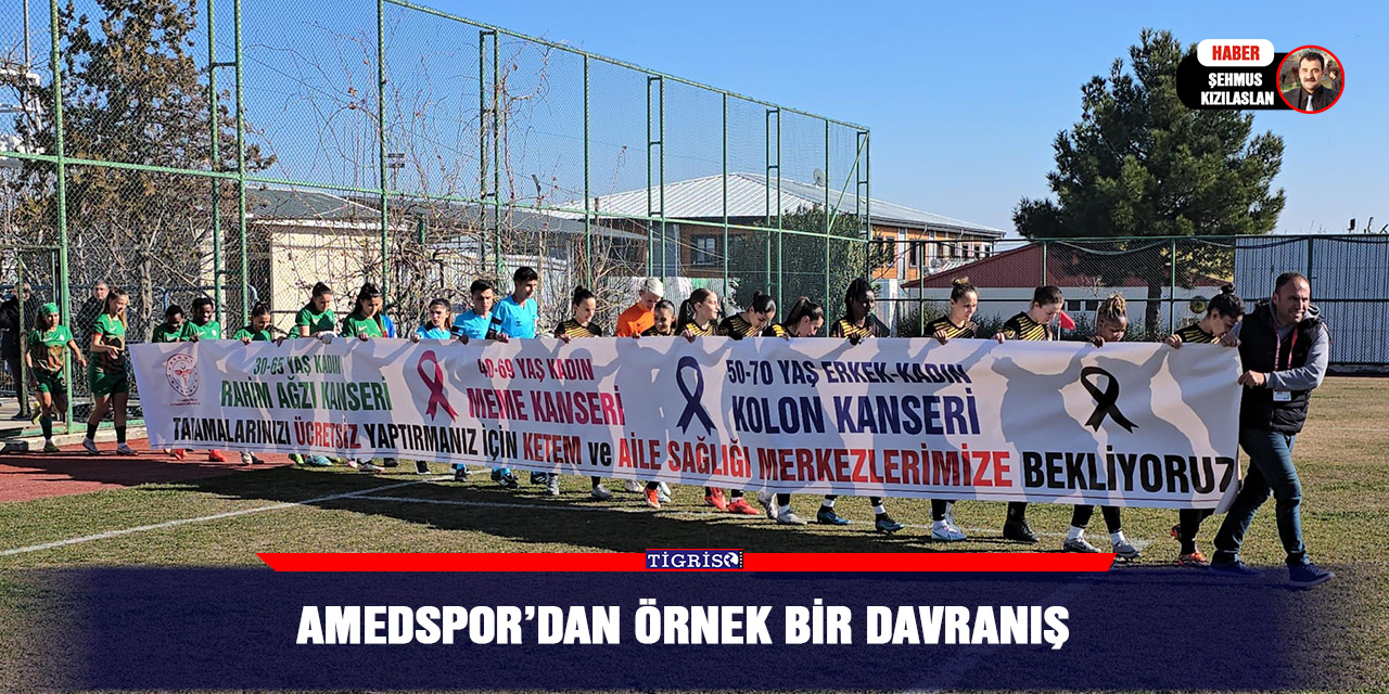 VİDEO - Amedspor’dan Örnek bir davranış