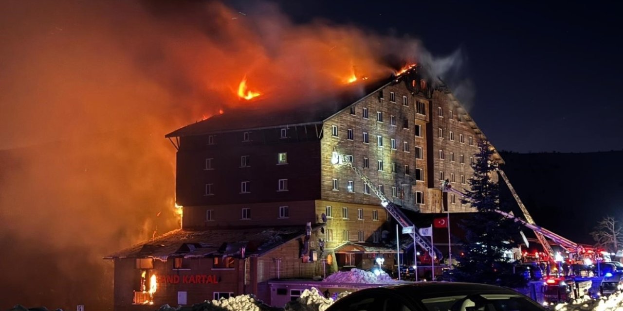 Yanan Grand Kartal Otel'in tutuklu sahibinin ifadesi ortaya çıktı