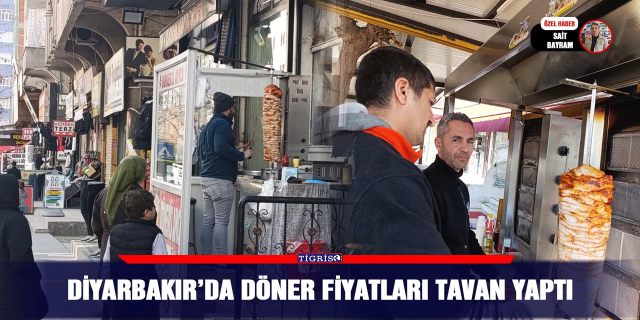 VİDEO - Diyarbakır’da döner fiyatları tavan yaptı