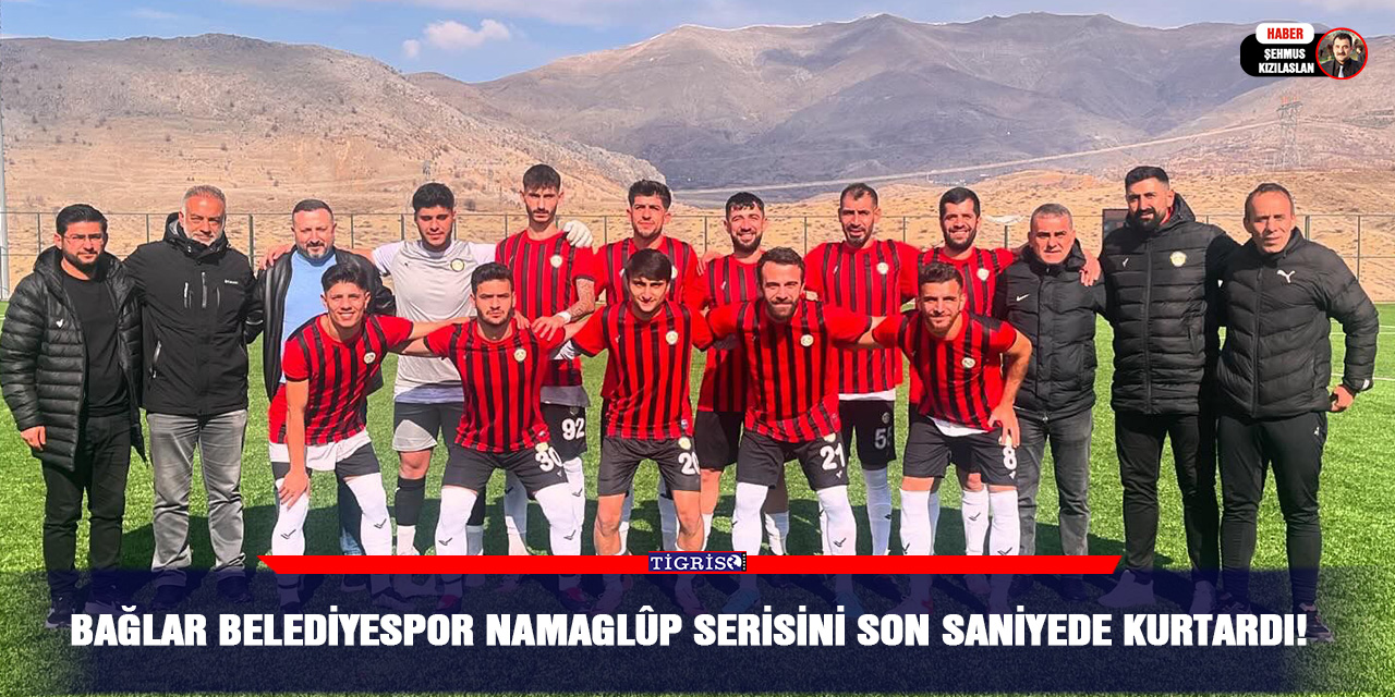 Bağlar Belediyespor Namaglûp Serisini Son Saniyede Kurtardı!