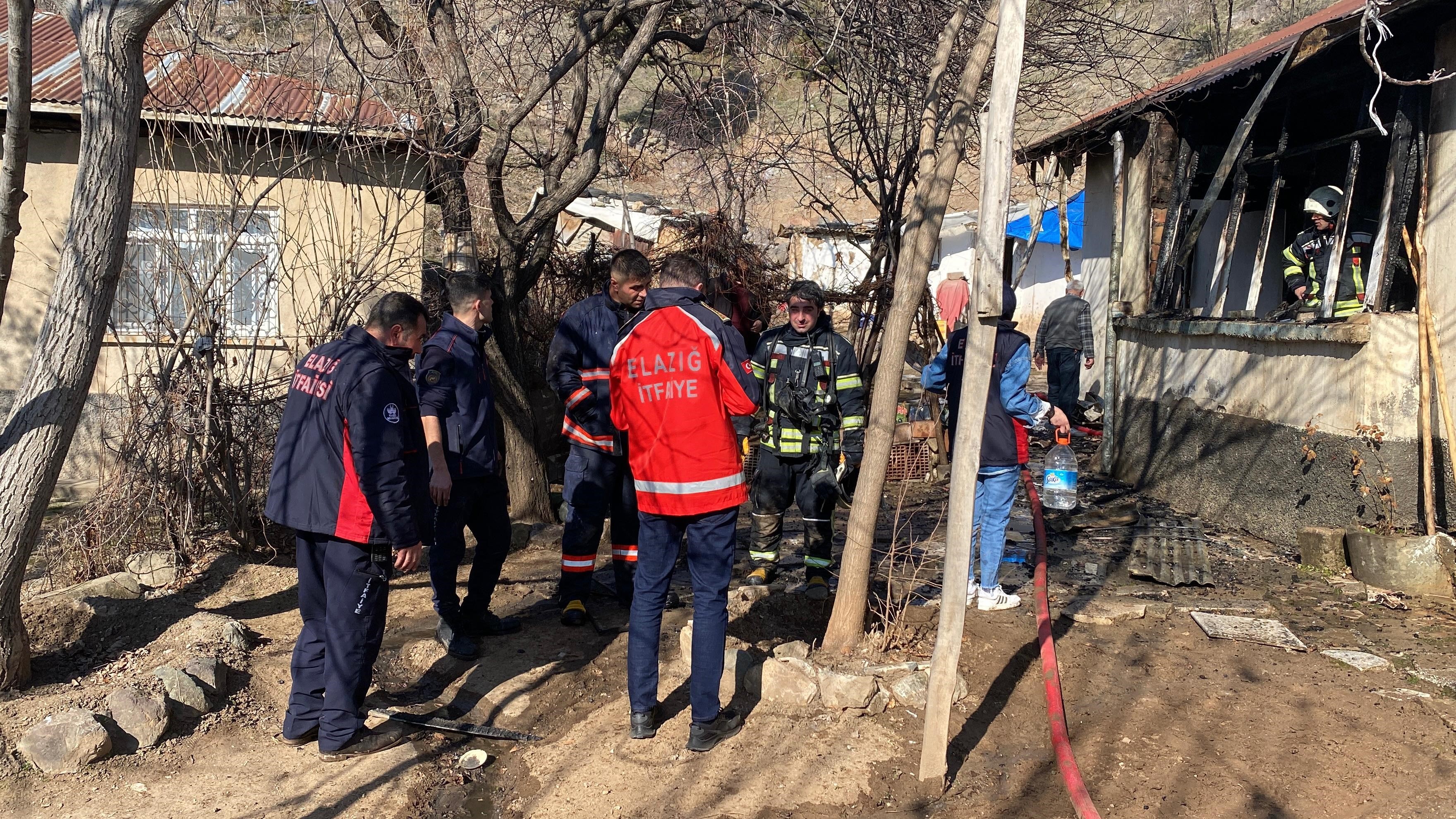 Elazığ'da soba faciası