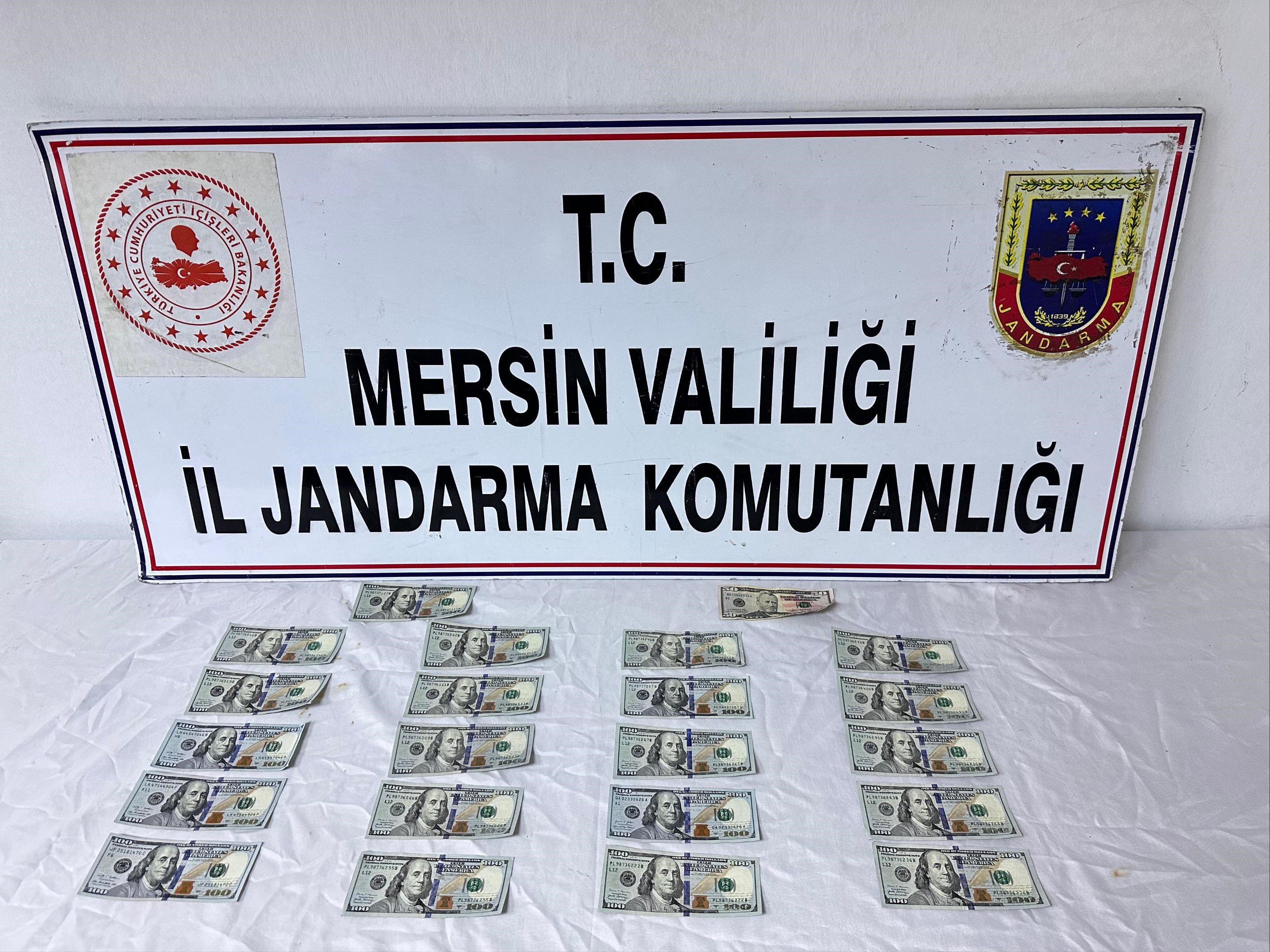 Mersin'de sahte dolar operasyonu