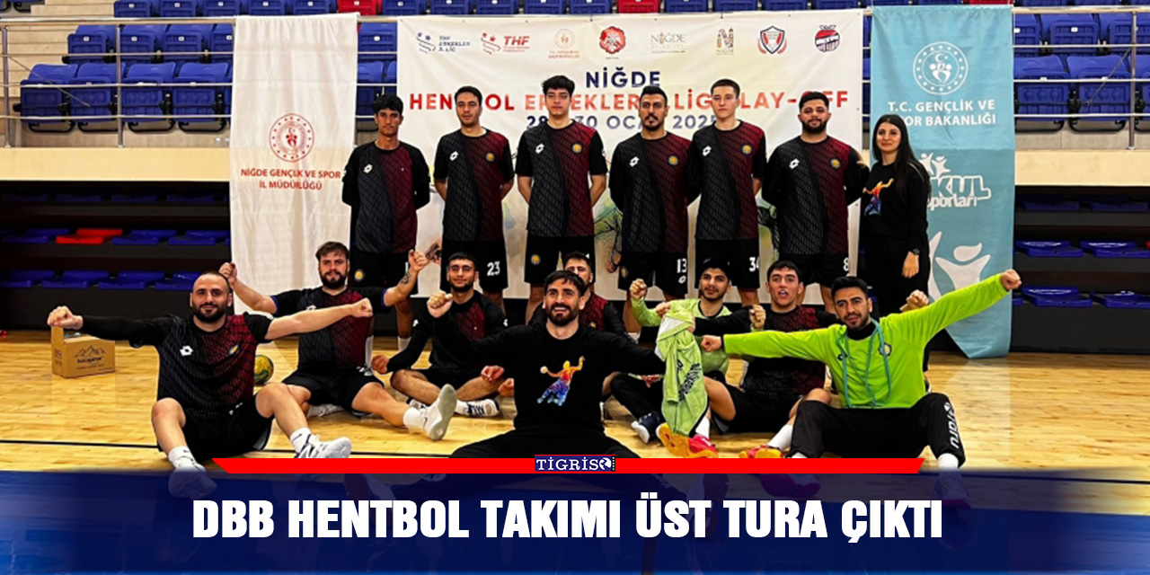 DBB Hentbol Takımı üst tura çıktı