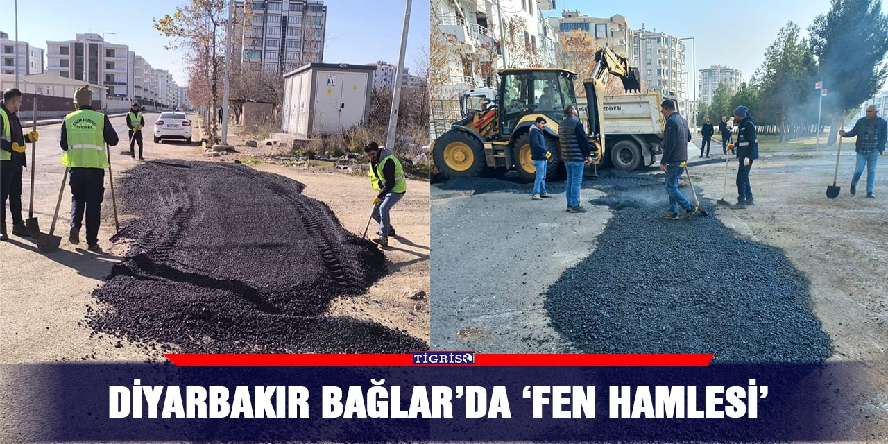 Diyarbakır Bağlar’da ‘fen hamlesi’