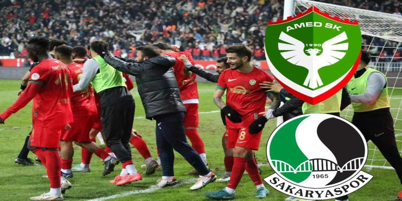 Amedspor-Sakaryaspor: Rekabette kaçıncı randevu?