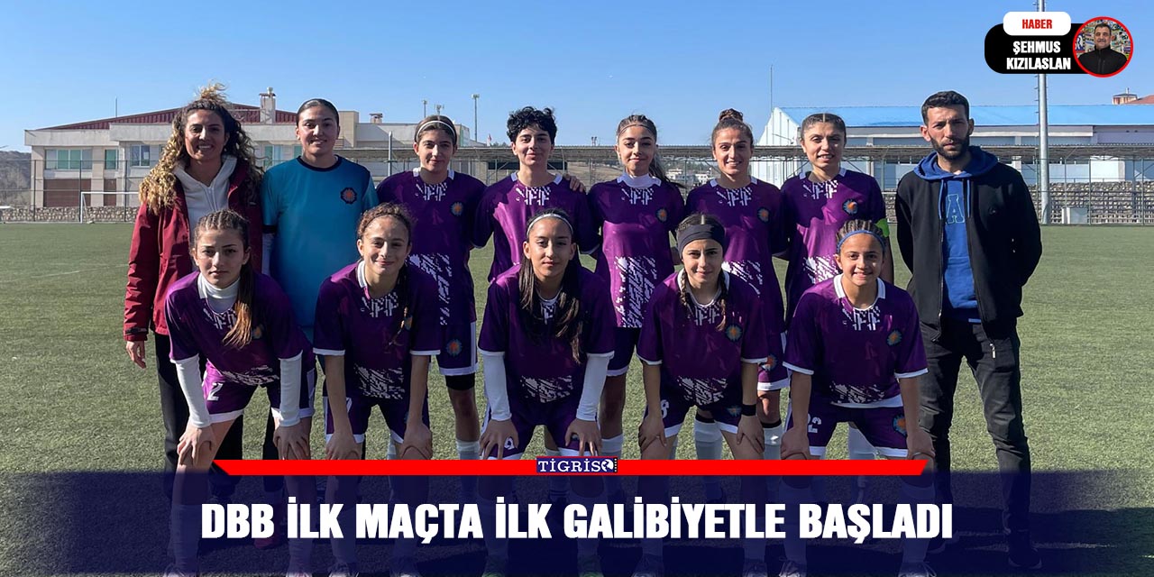 DBB ilk maçta ilk Galibiyetle başladı