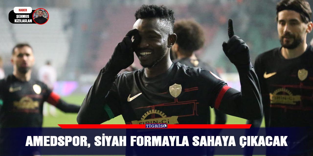 Amedspor, Siyah Formayla Sahaya çıkacak