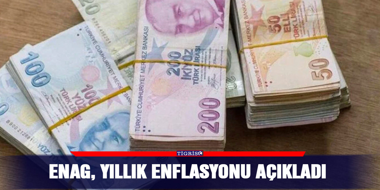 ENAG, yıllık enflasyonu açıkladı