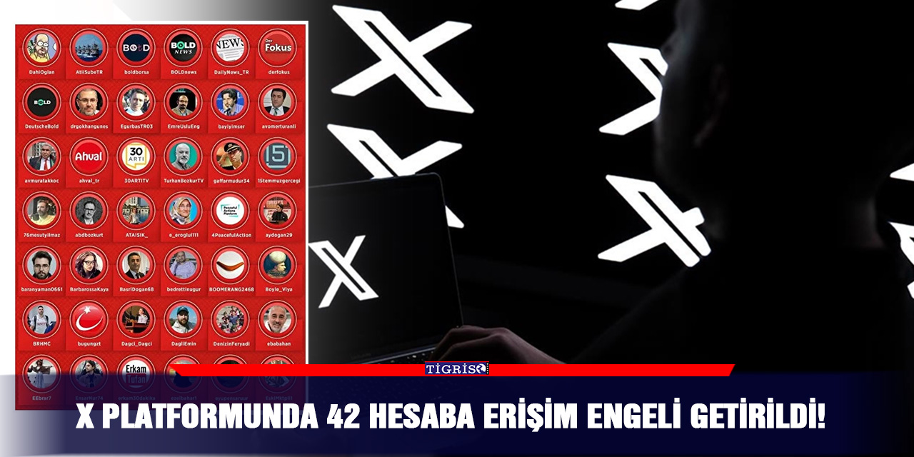 X Platformunda 42 Hesaba Erişim Engeli Getirildi!