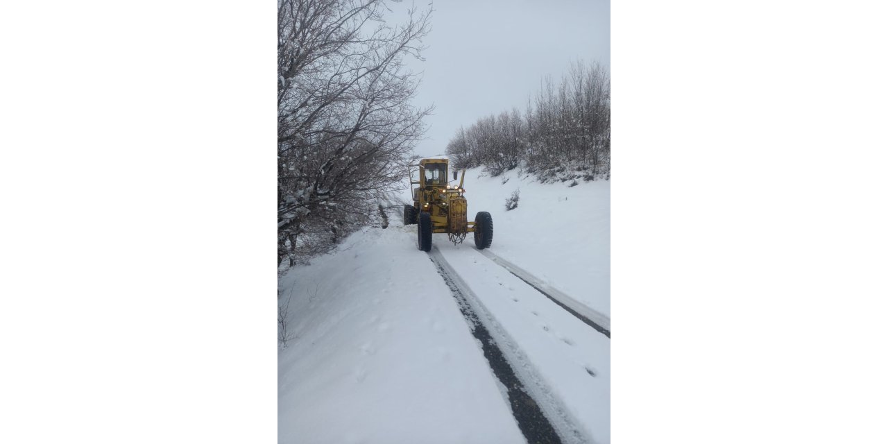 Elazığ’da 54 köy yolu ulaşıma kapandı