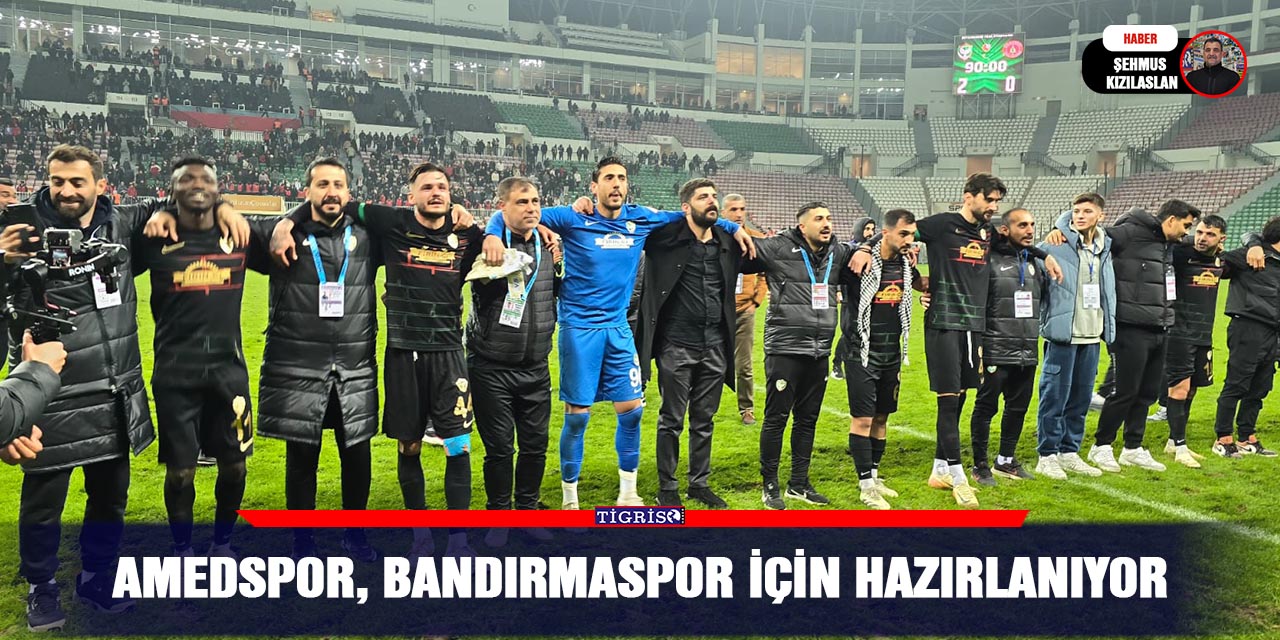 Amedspor, Bandırmaspor için hazırlanıyor