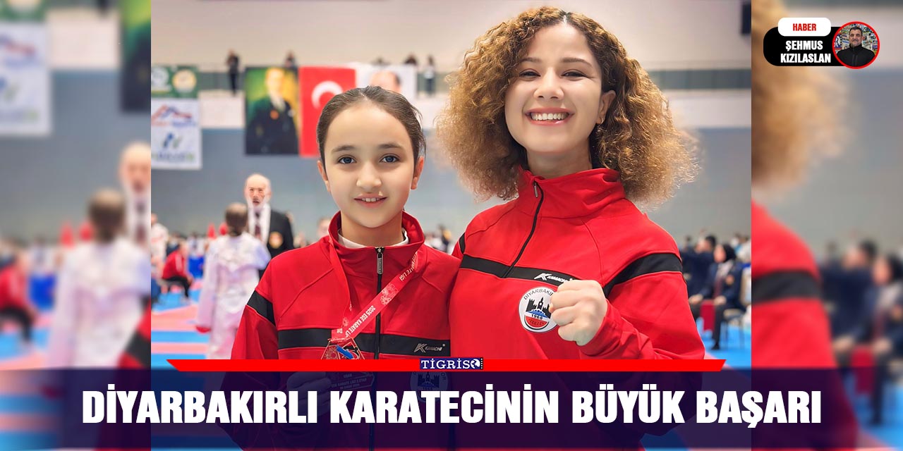 Diyarbakırlı Karatecinin büyük başarı