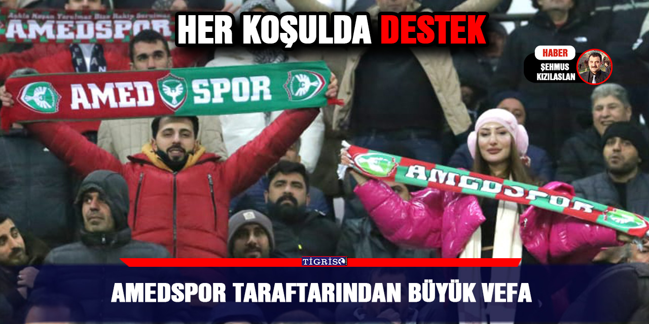 Amedspor taraftarından büyük vefa